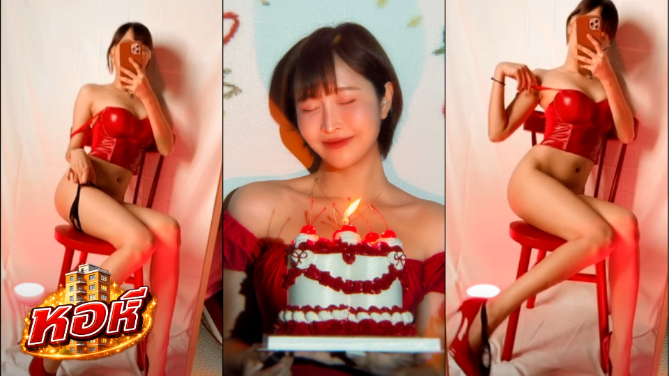 Deerlong คลิปเย็ด กวาง ระหว่างนั่งรอถ่ายงาน น้องเลยอวดหุ่นเซ็กซี่ซะหน่อย Deerlong